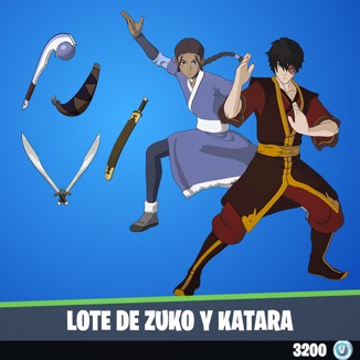 Lote de Zuko y Katara